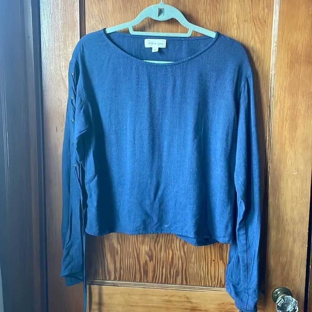 Cloth & Stone by Anthropologie Bohemian Bell Sleeve Top